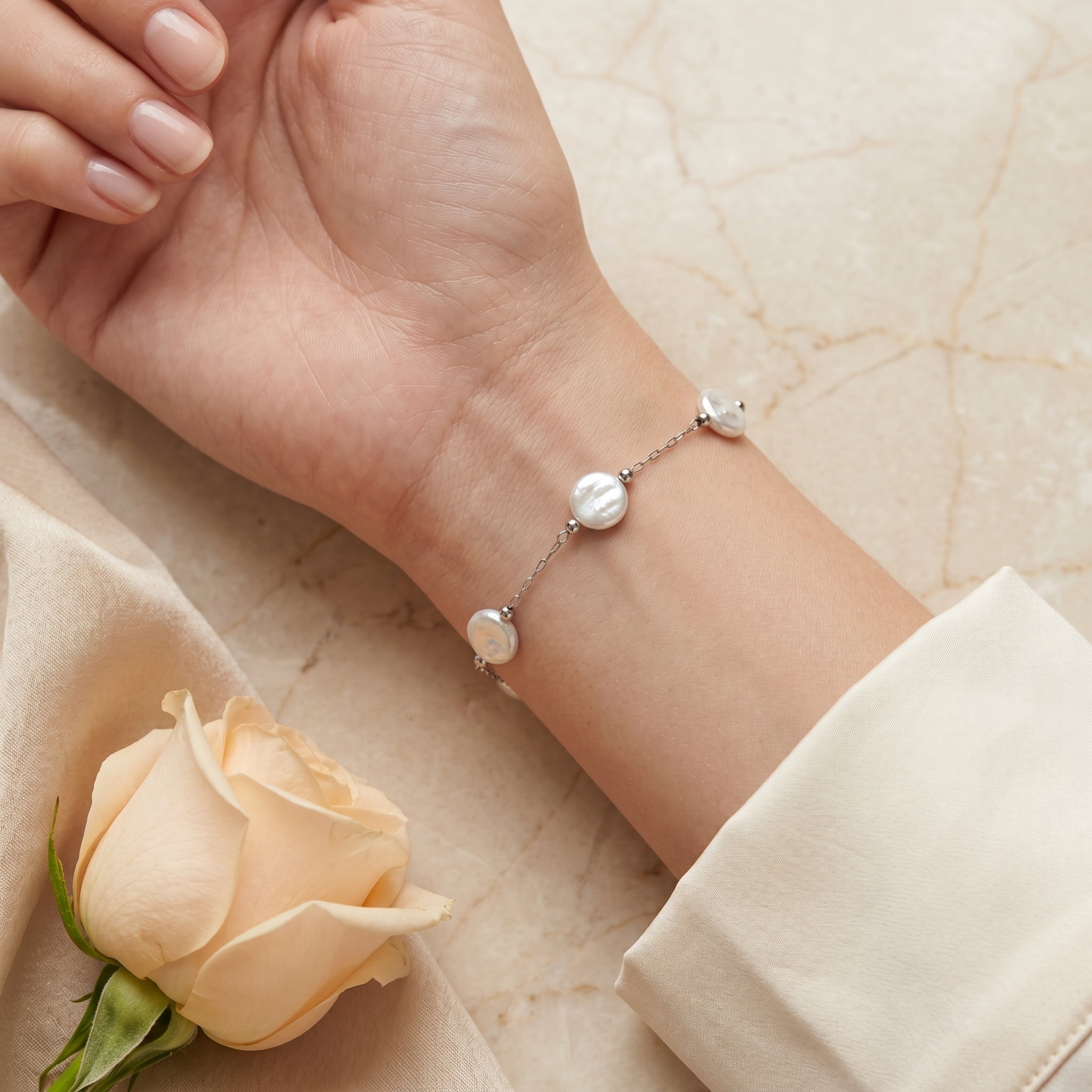 Pulsera Luxury Perla